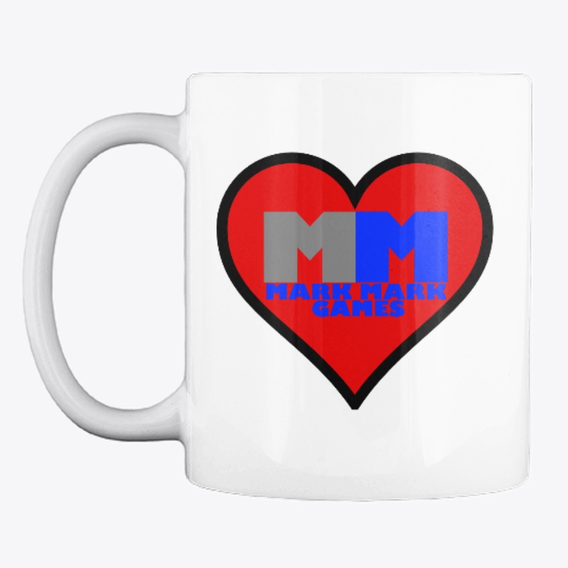 Mark Mark Games Heart Mug