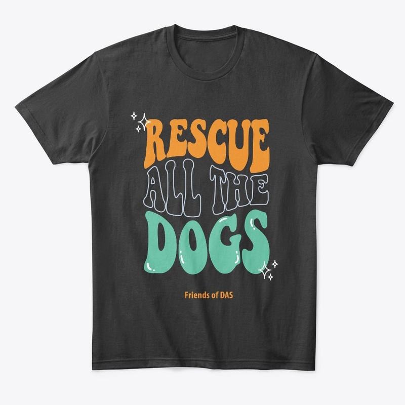 Retro Rescue Dog Shirt