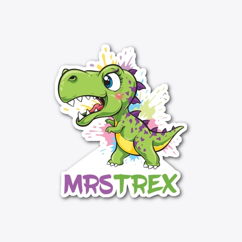 Mrs Trex Standard T-Shirt Front