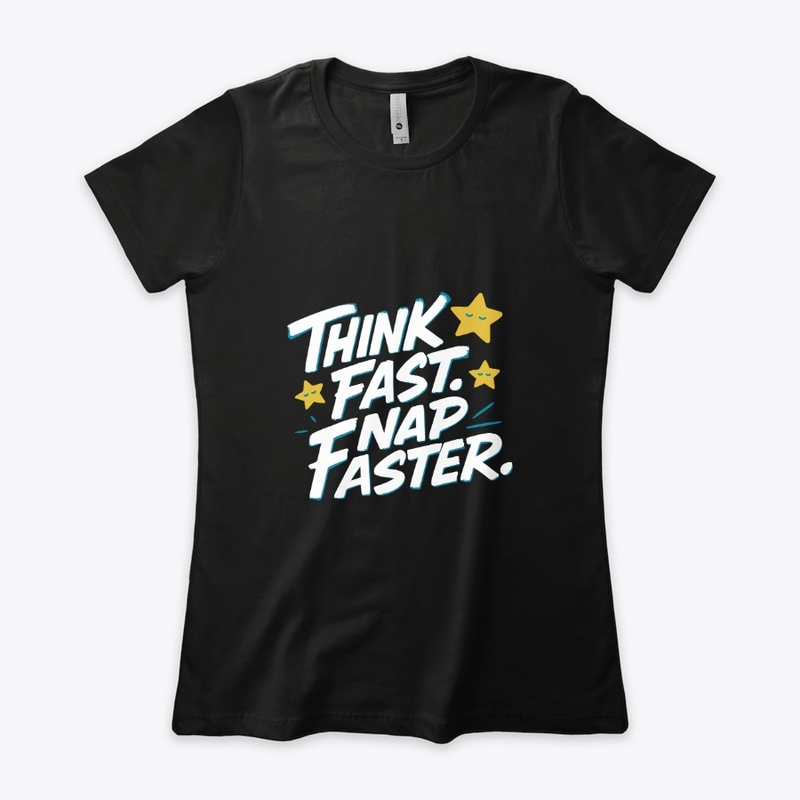 Abyssinian Cat Quote - Think Fast Tee