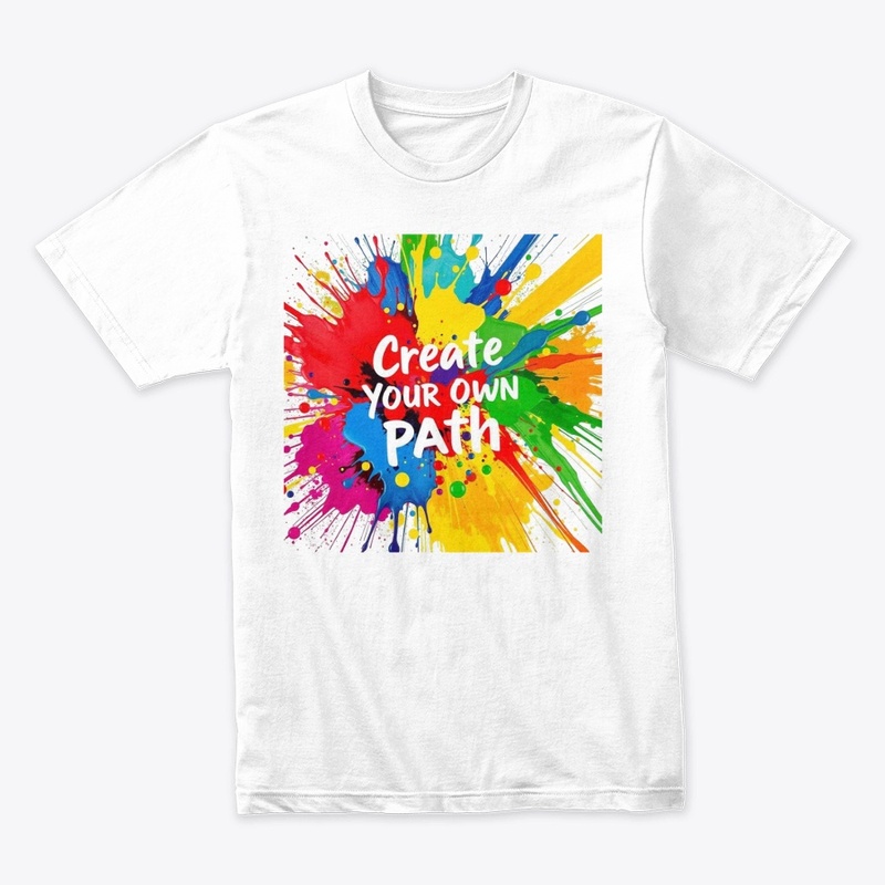 "Create Your Own Path" Inspirational Art