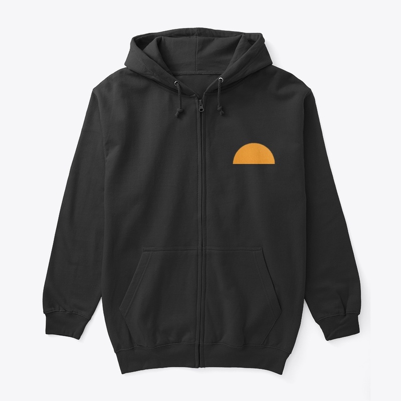 Orange Half Sun T-Shirt