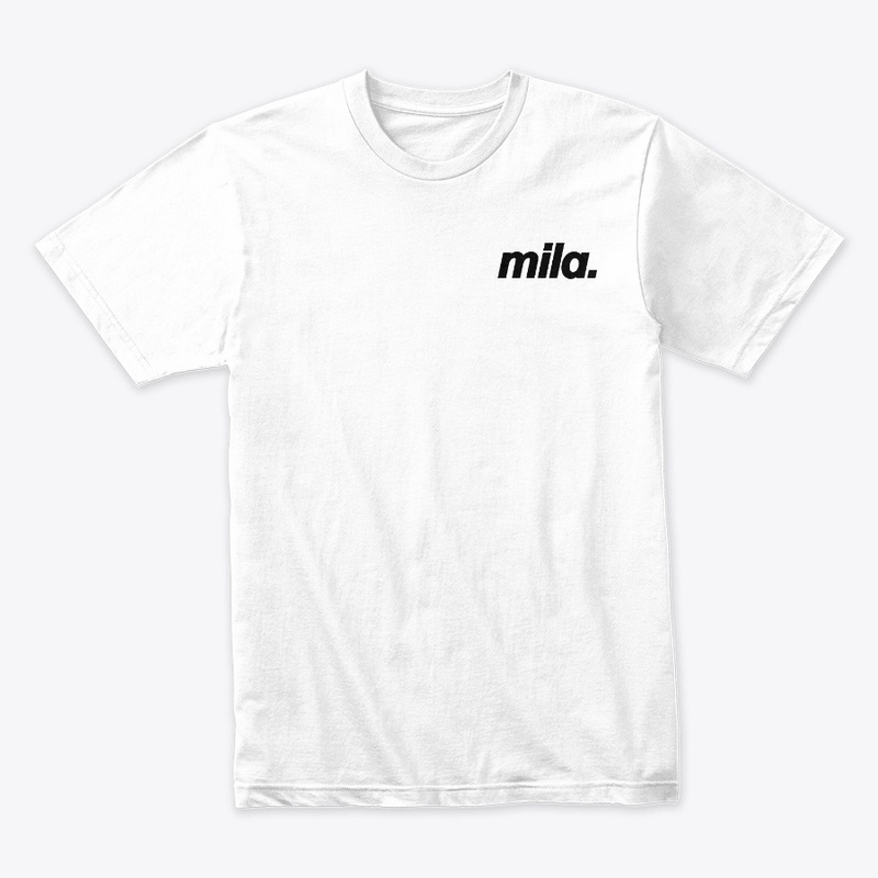 Spine logo UNISEX tee (White)