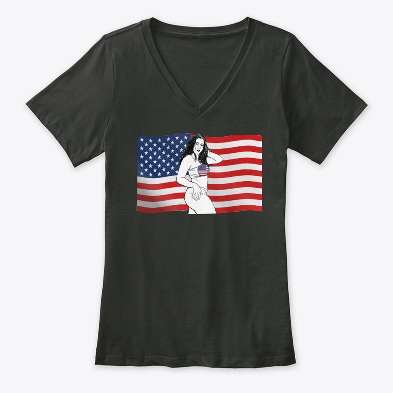 American Patriotic graphic T-shirts 