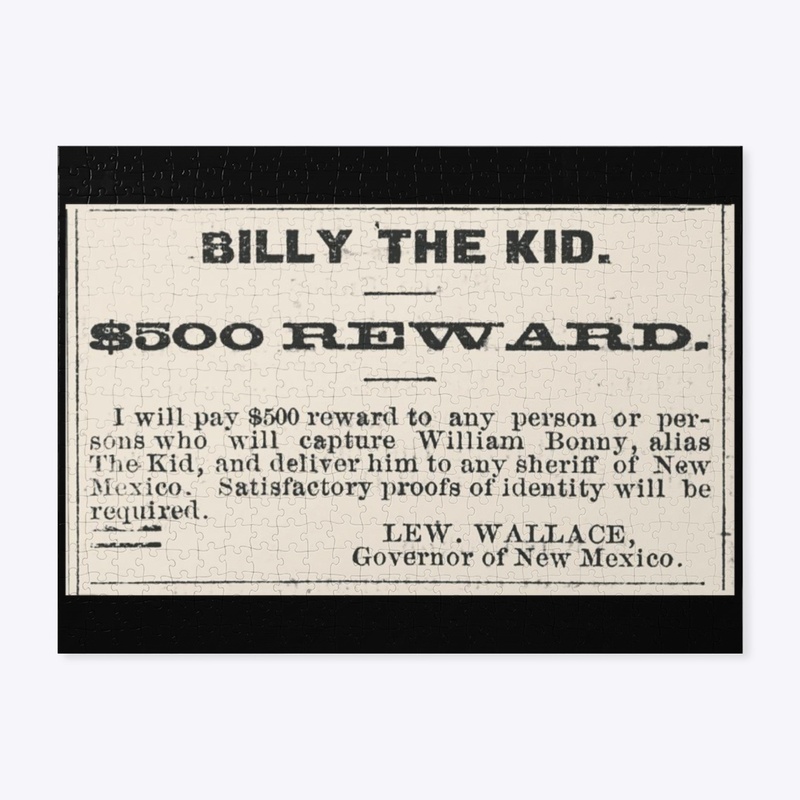 Billy The Kid Wanted Poster