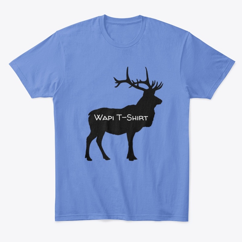 Mens Elk Wapiti Wapi T-Shirt