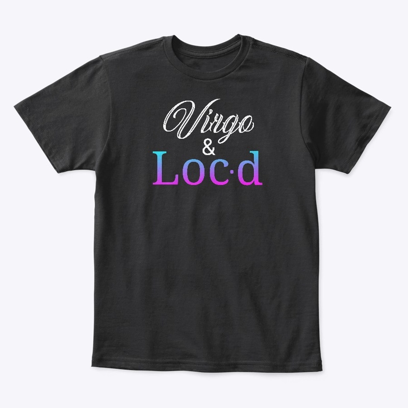 Virgo & loc'd zodiac tee shirt