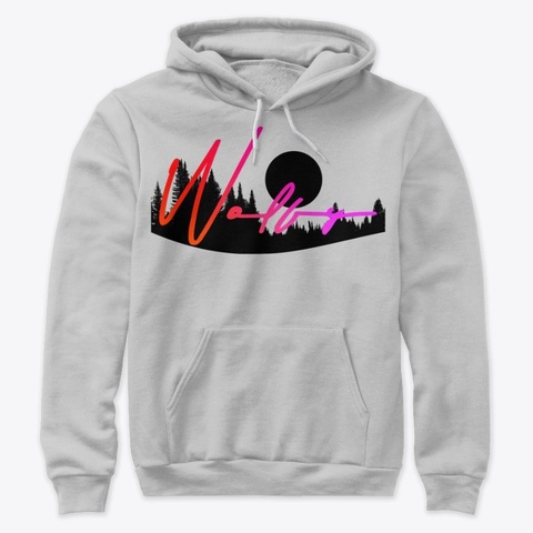 Forest Hoodie Athletic Heather T-Shirt Front