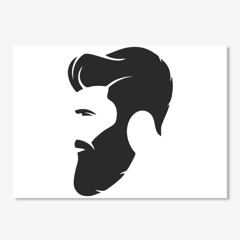 Side Beard Sticker
