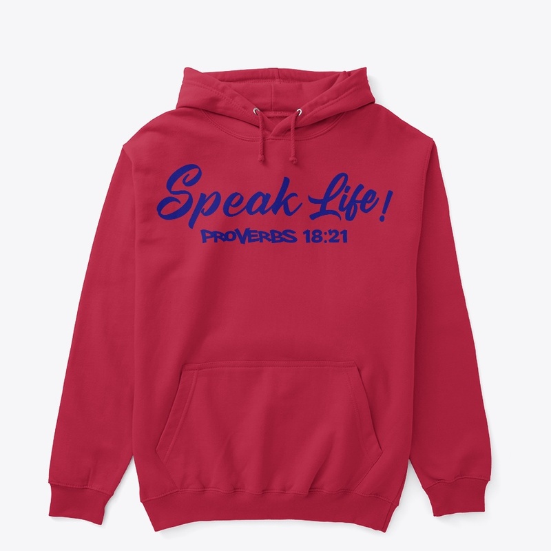Speak Life!(Navy Blue Ink)