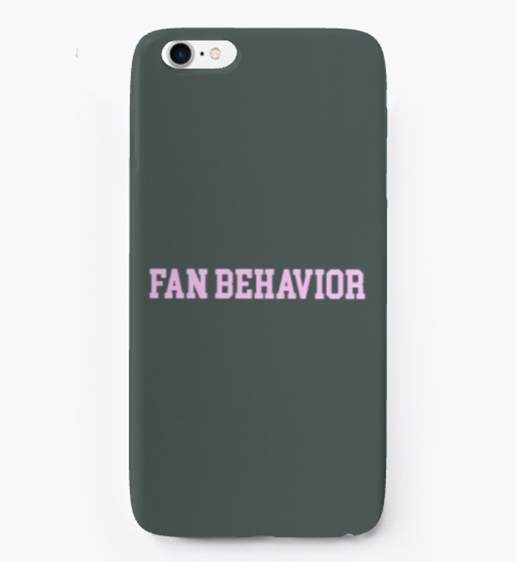 Fan Behavior iphone case