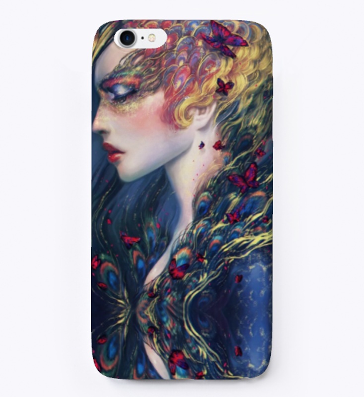 Abstract Girl iPhone cases