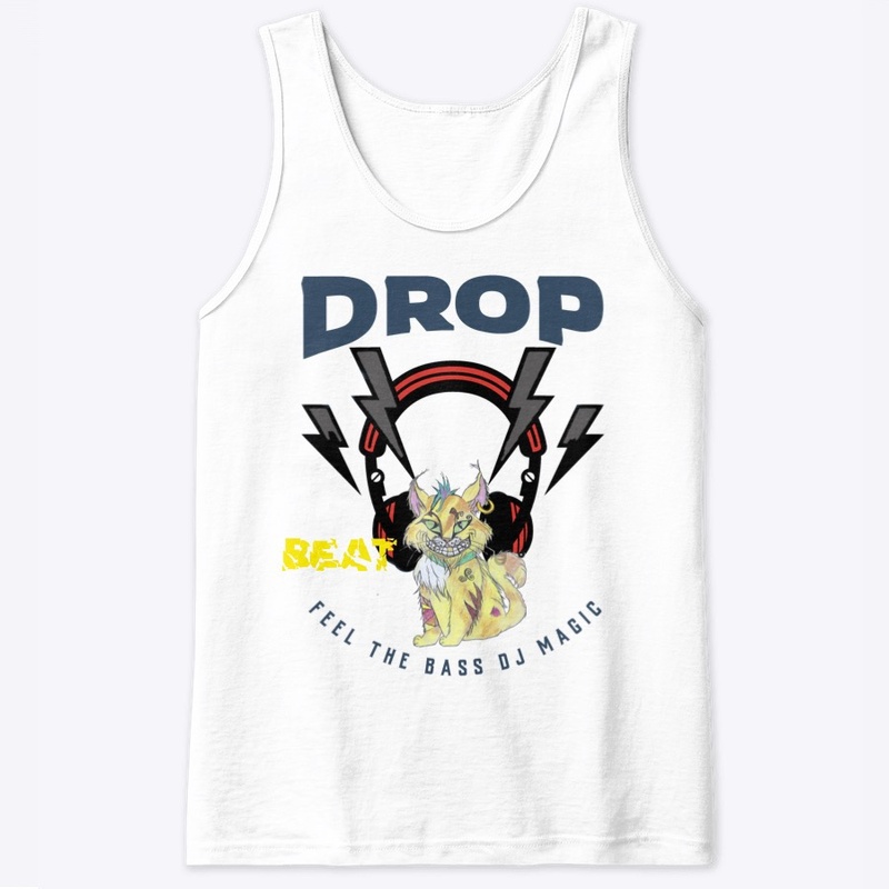 Drop the beat yellow cat