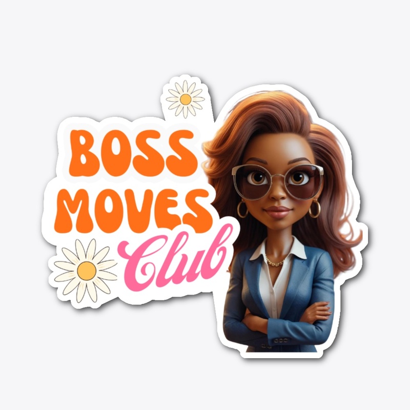 Cute Sticker – Black Girl, Big Dreams