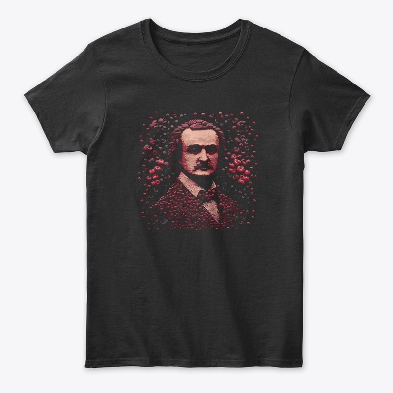  Edgar Allan Poe made of Cranberries