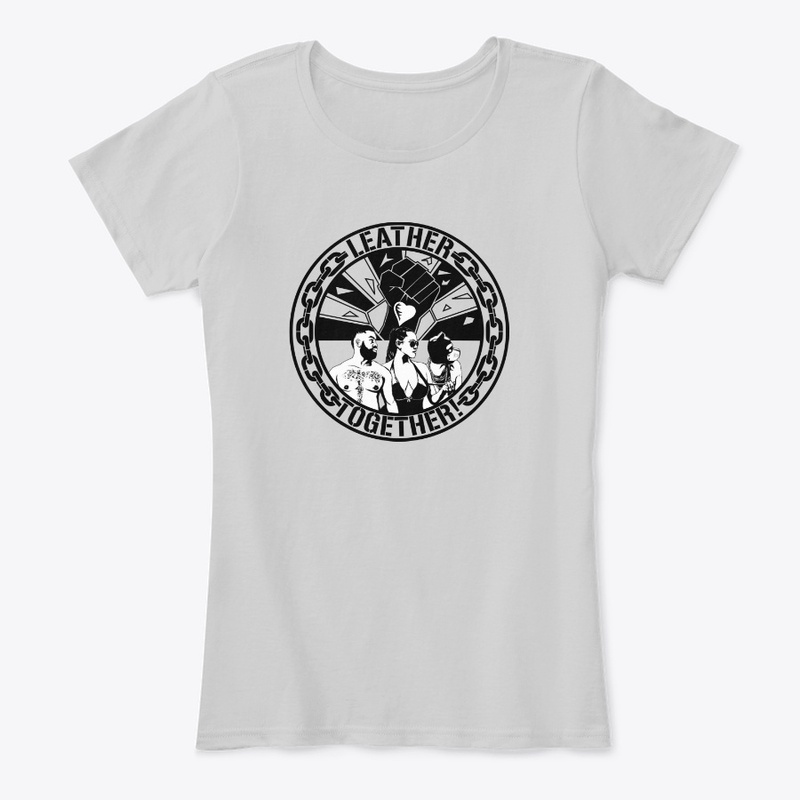Leather Together - Mono Black Logo