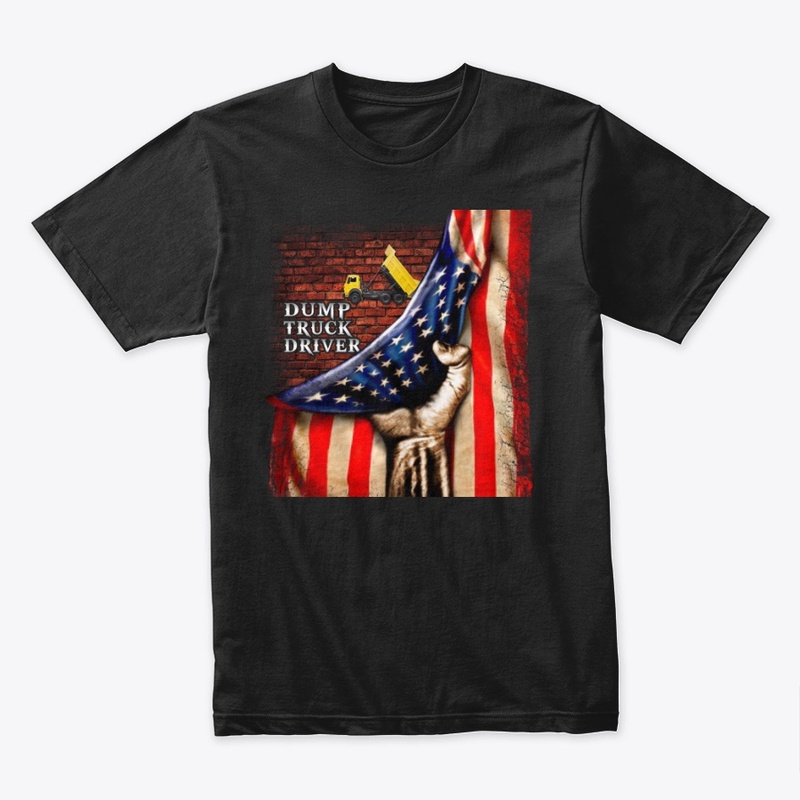 Proud American Dump Truck Driver