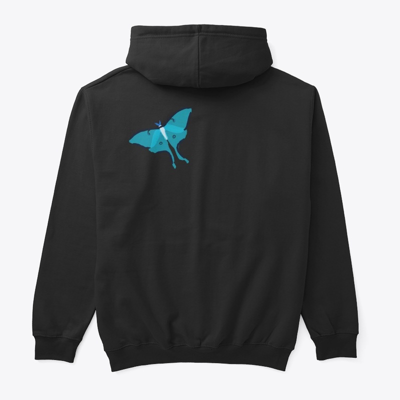Lunar Moth (But Blue!)