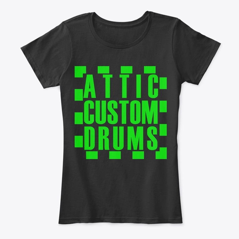 ACD - Checker Women's Tee (green)