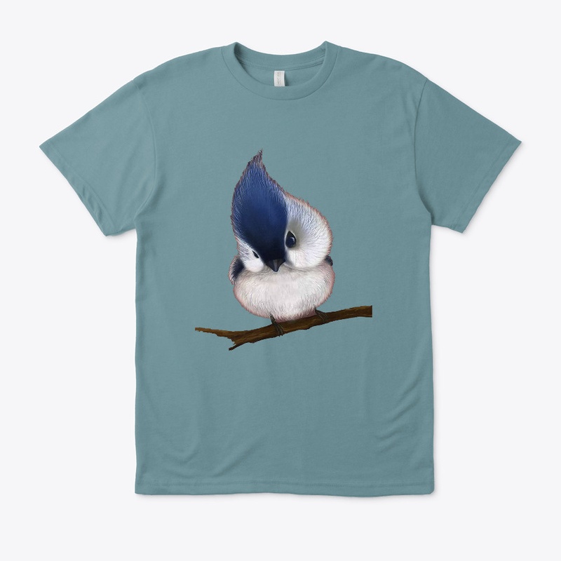 Fancy Blue Cute Birdy-1