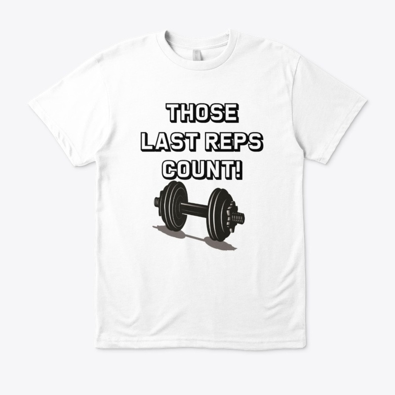 Last Reps Matter! All gym lovers know it