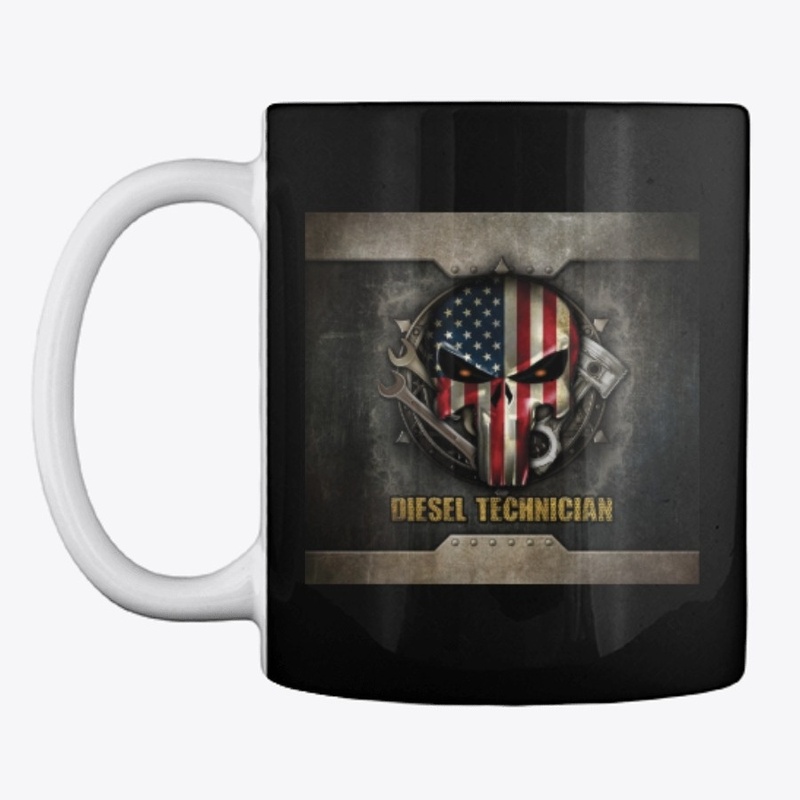 Awesome Diesel Technician Mask