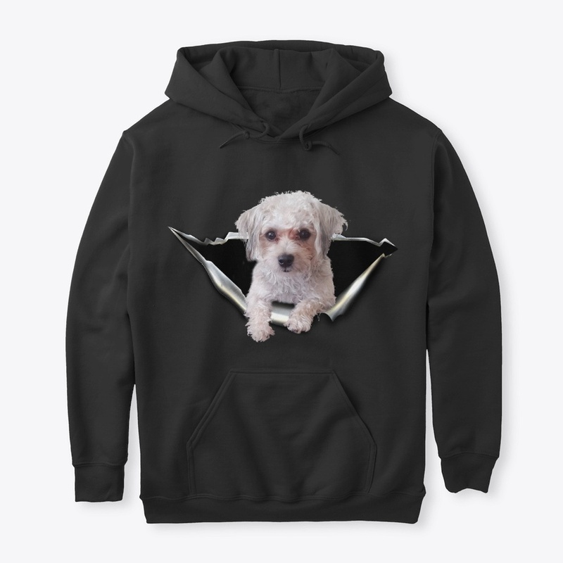 morkie 3D Car sticker