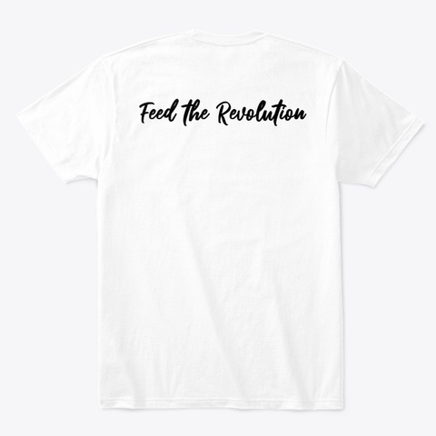For The Horti Culture White Camiseta Back