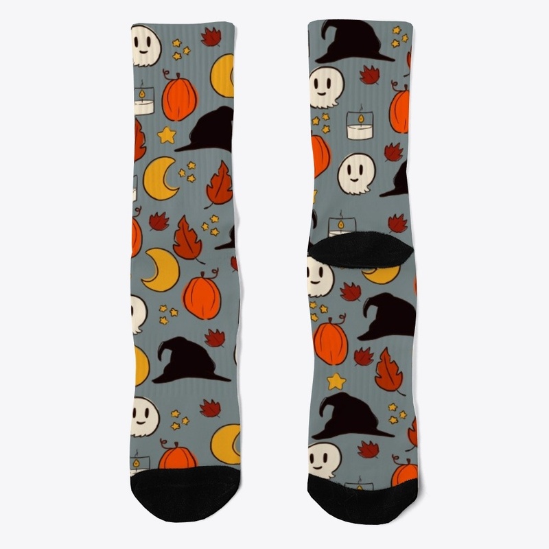 autumn spooky print cozy stuff