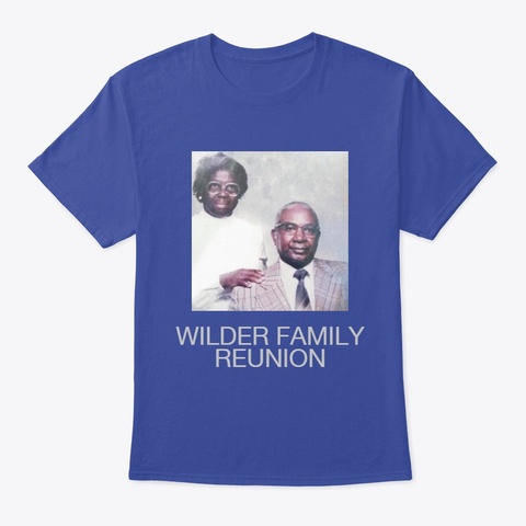 Family Reunion Deep Royal T-Shirt Front