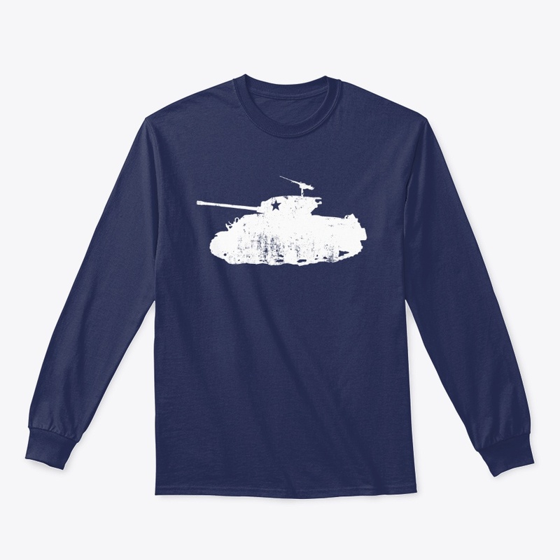 M4A3E8  Sherman Tank Men's T-Shirt