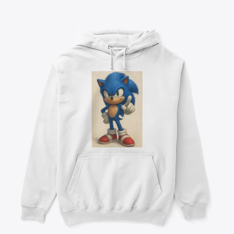 Cool Blue Speedster Art Tee