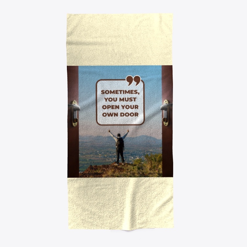 Life Quote - Beach Towel