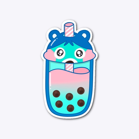 Bluebear Boba Standard T-Shirt Front
