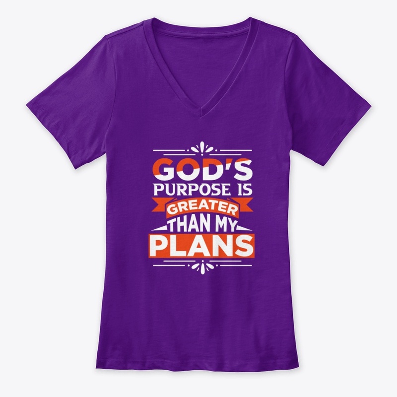 God's Purpose is Greater Than My Plans