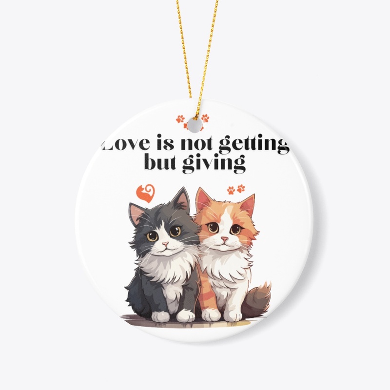Love is not getting, but giving t-shirt