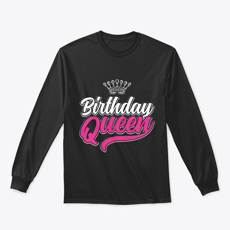 Birthday queen design for t shirt