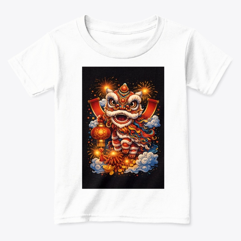 Lunar New Year Lucky Lion Tee