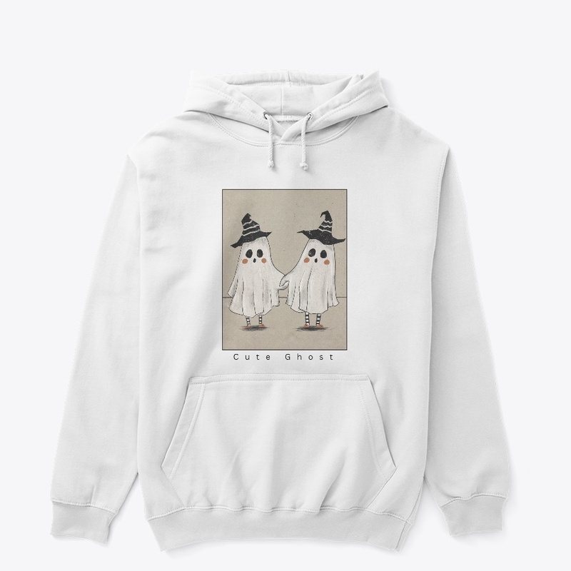 Cute Ghost Design T-shirt & Hoodi