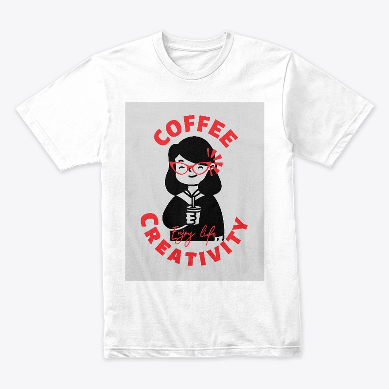 Coffee and Creativity T-shirtcoffee