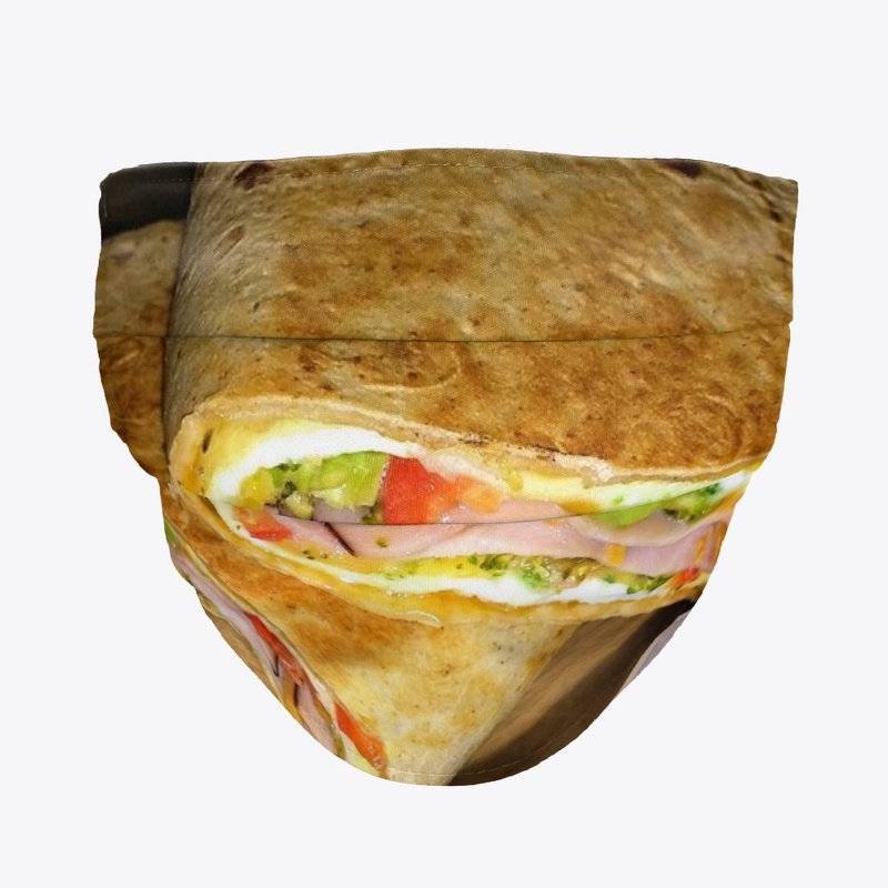 Breakfast Quesadilla Mask