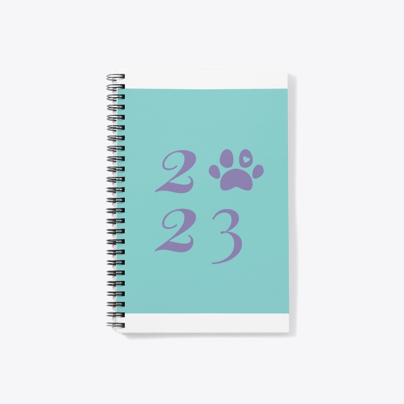 2023 Turquoise and Purple Dog Mom Merch