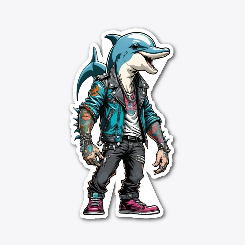 Punk Rocker Dolphins