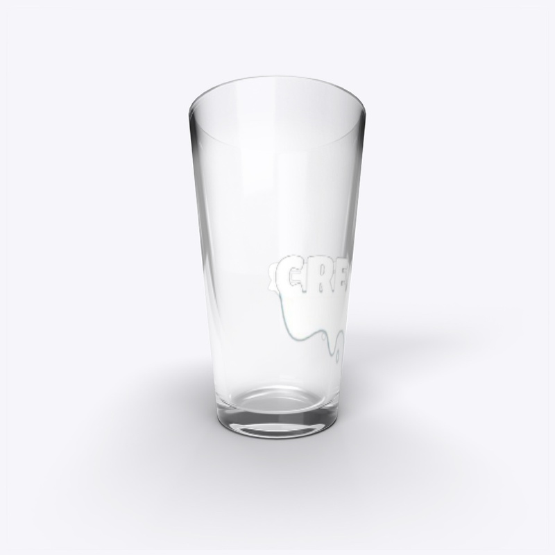 Dripping Creamster Glass