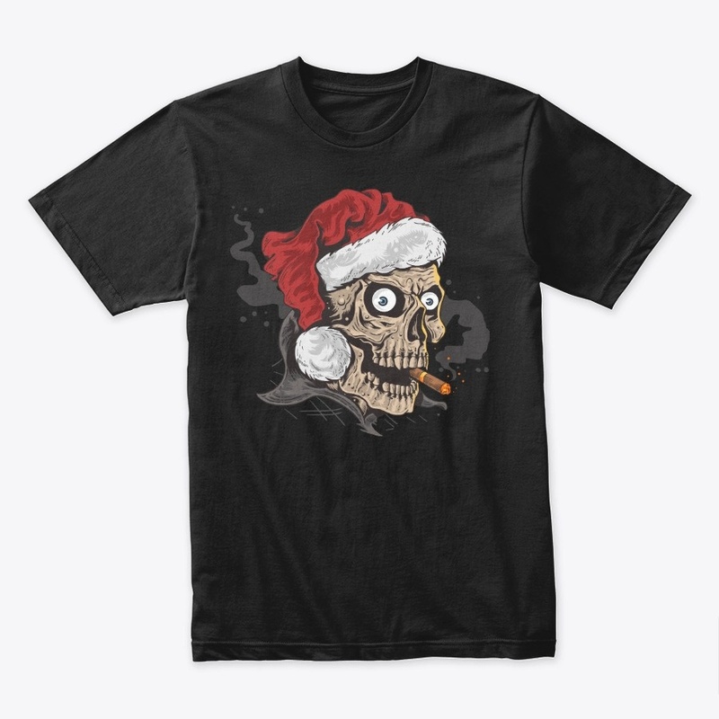Skull Santa Claus