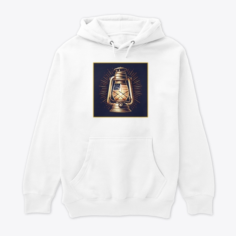Lantern Flag 1776 July 4th Tee