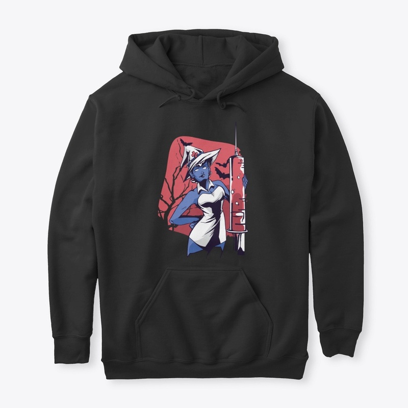 Nurse Witch Premium Scoop T-Shirt