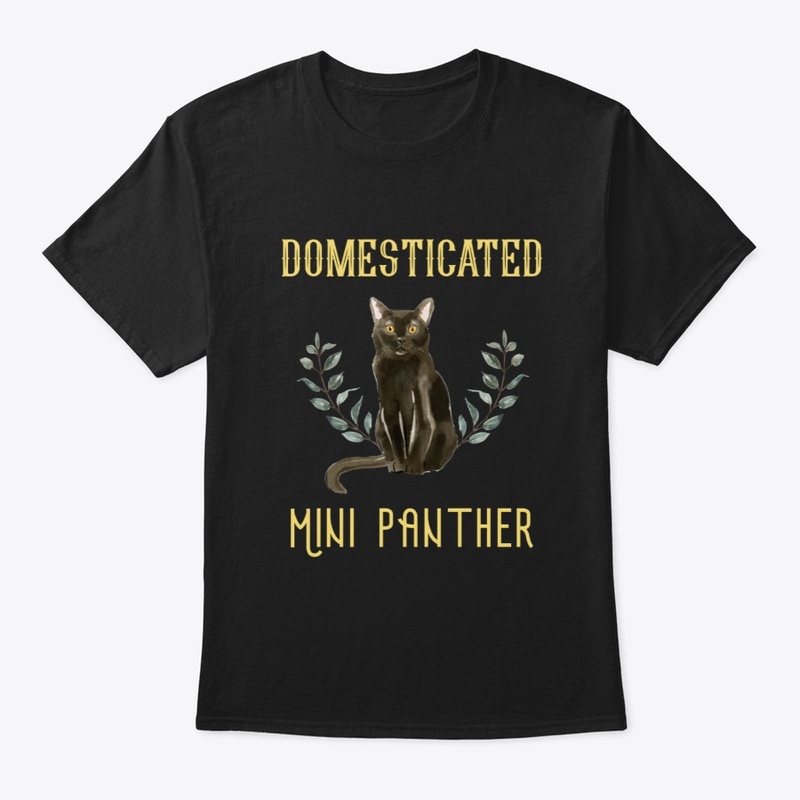 Domesticated Design | Black Cat Tee
