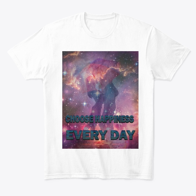 T-shirt design "Choose happiness ..."