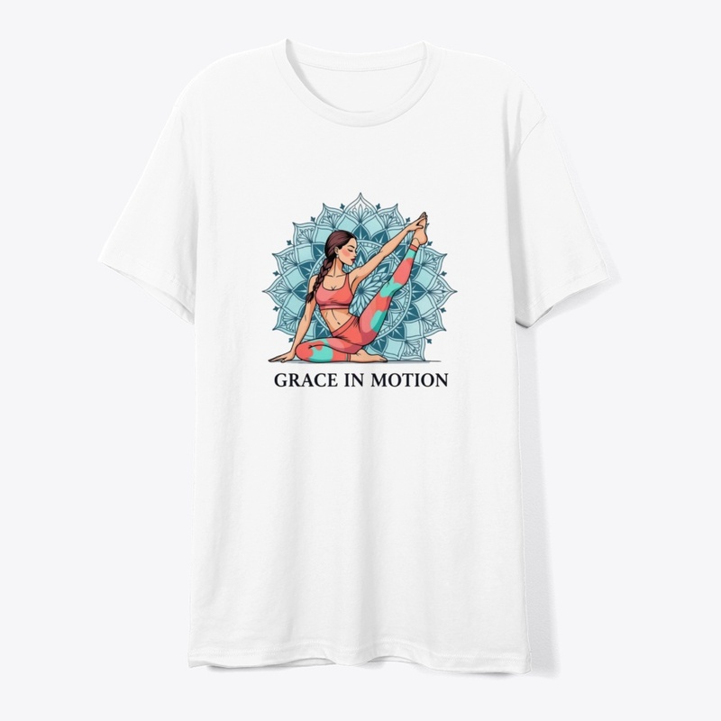 Grace in Motion –Yoga Pose T-Shirt